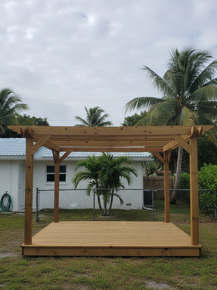 Pool Deck Building completed by New Look Deck Co in Davenport, FL