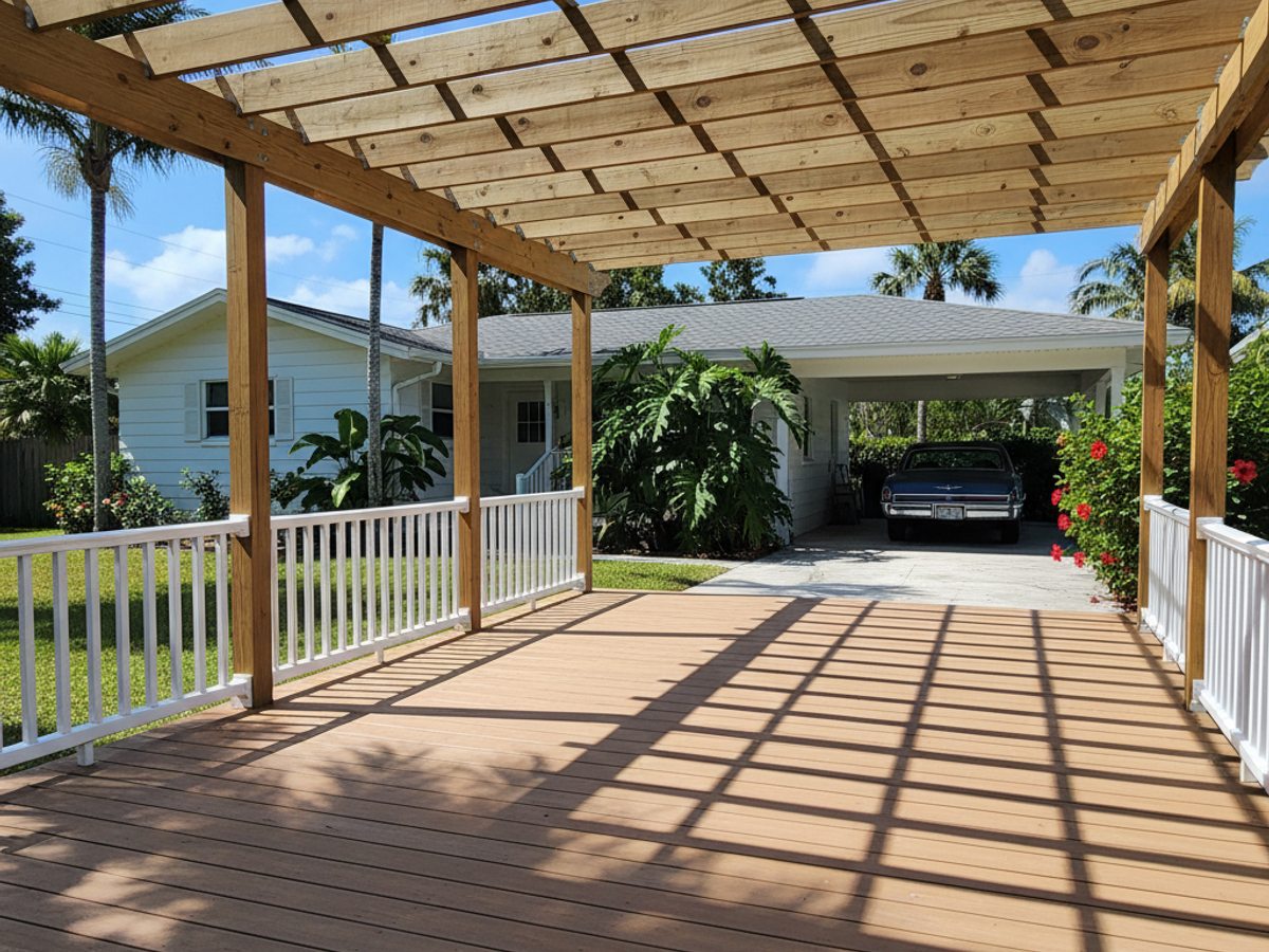 Deck Demolition & Removal completed by New Look Deck Co in Lake Wales, FL